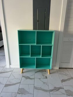 Mint Green shelf