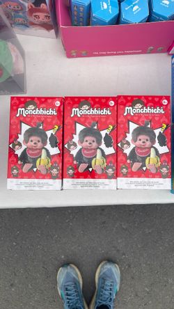 La Bubu Monchhichi Set Of 3