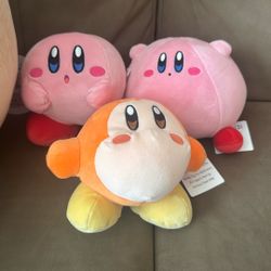 Soft kirby Licensed Plush Set