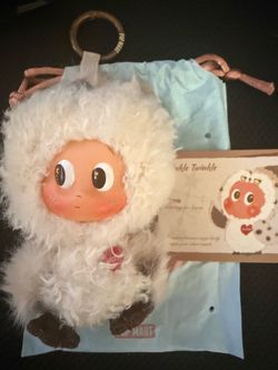 Waiting in Snow TWINKLE TWINKLE Dear Birds Series Vinyl Plush Pendant
