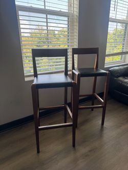 Cushioned Wooden Chairs