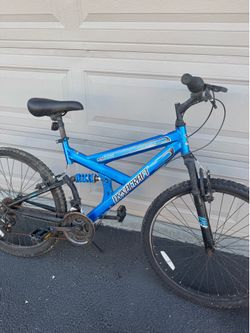 Dyna craft full suspension 18 speed mountain bike