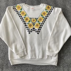 VTG 1993 Vicki Mel Hart Sweatshirt SZ L