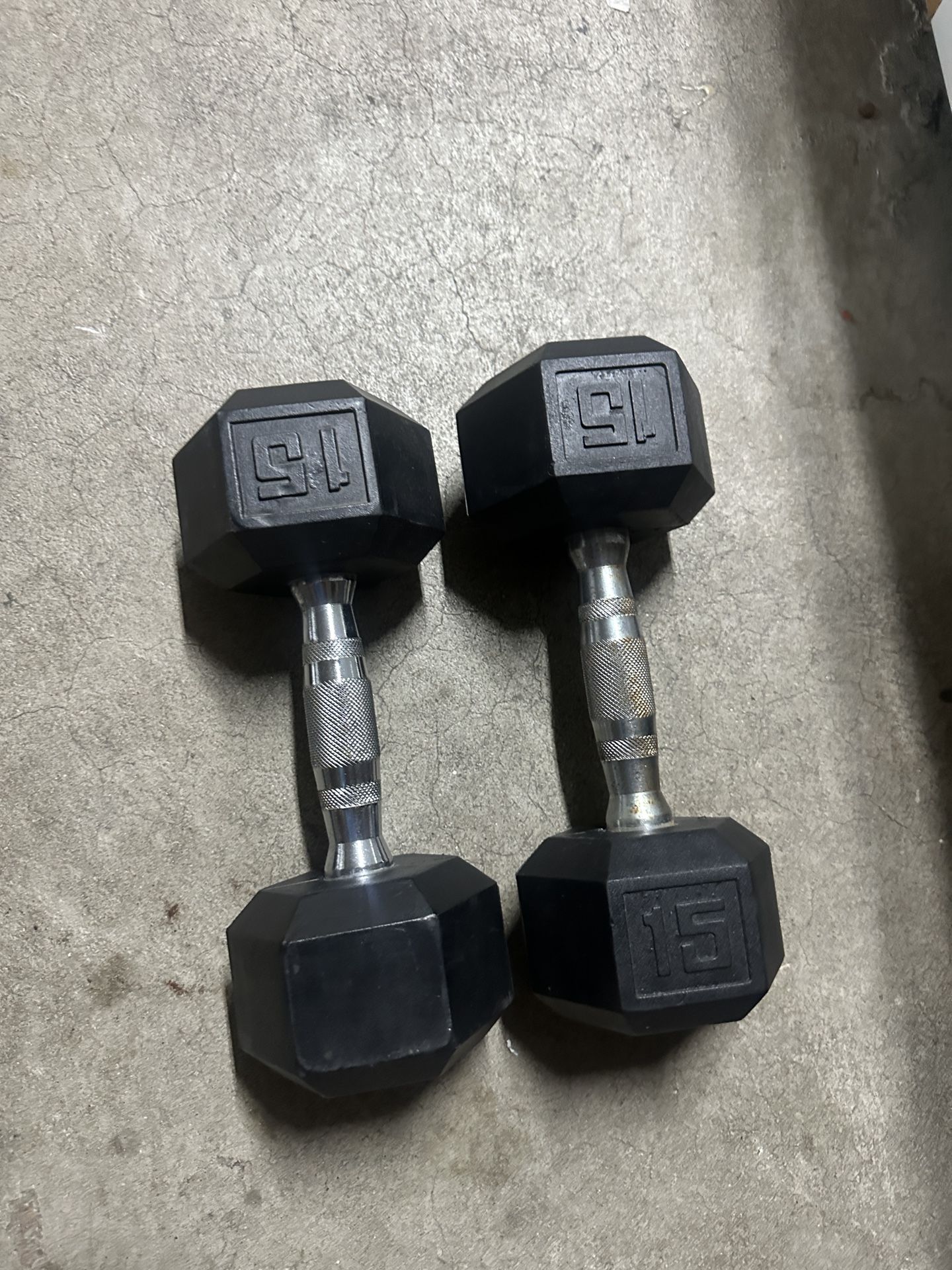 15 Lbs Dumbbells