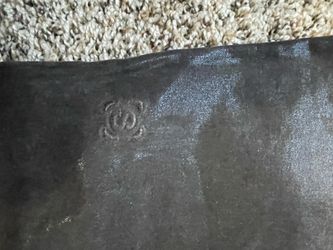 Chanel Black Leather Shoe Sole