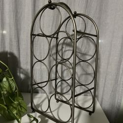 table top wine bottle holder rack metal barware