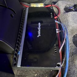 Rockford Fosgate Car Amplifiers Set