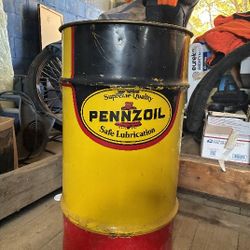 large pennzoil can 