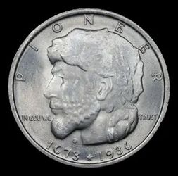 1936 Elgin Old Commem Half Dollar 50c