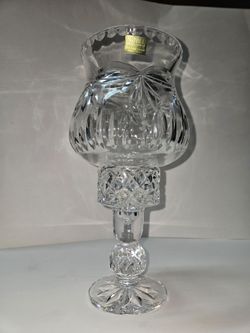 Noble Excellence 24% Lead Crystal Hurricane Candleholder – Poland