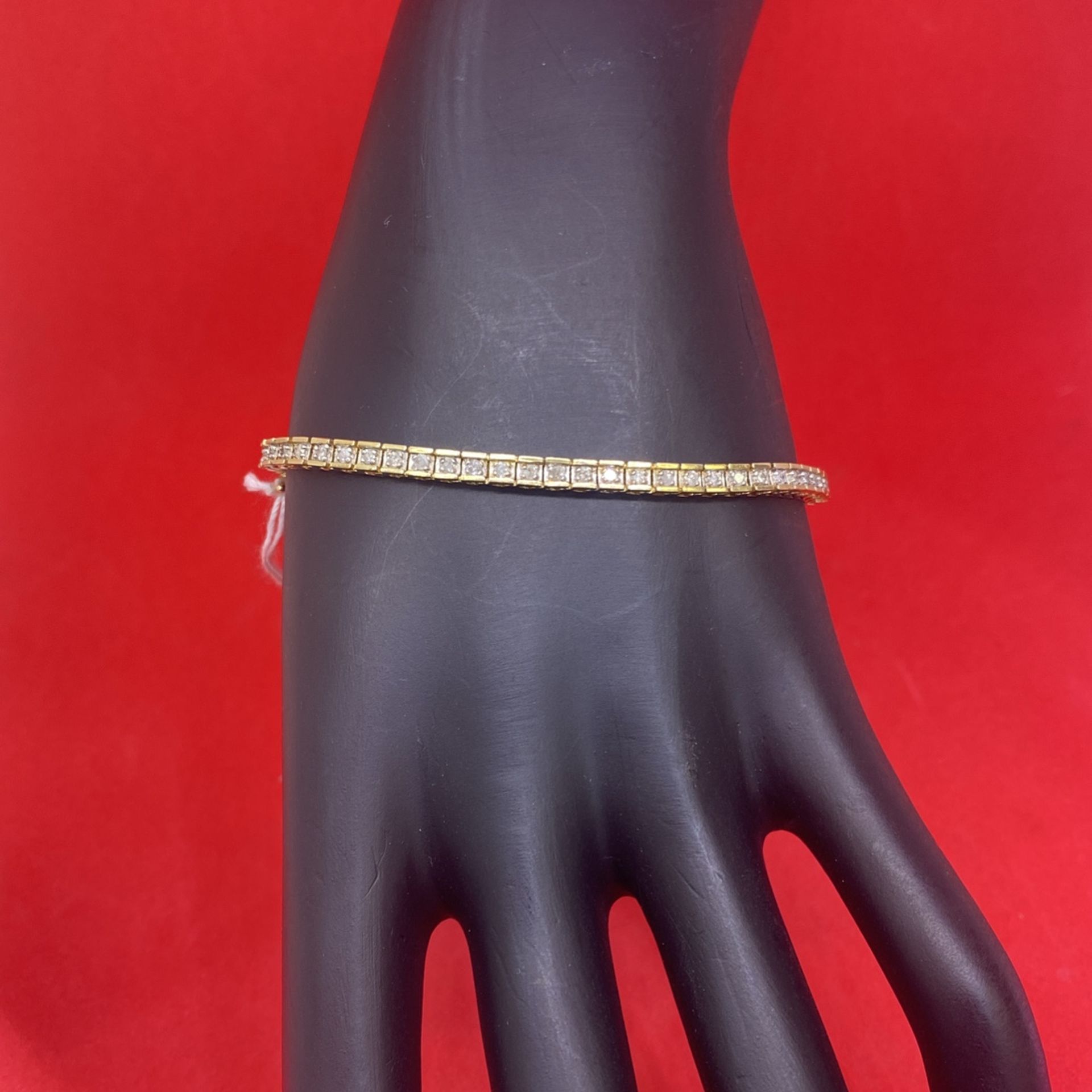 10KT Gold Tennis Bracelet