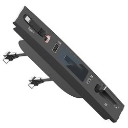 Retractable Cable,Multifunctional Tesla Center Console Accessories(Not Fit Model 3 2024)