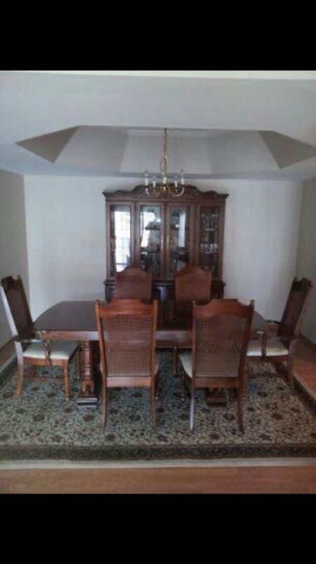 Beautiful All WOOD formal dining room set
