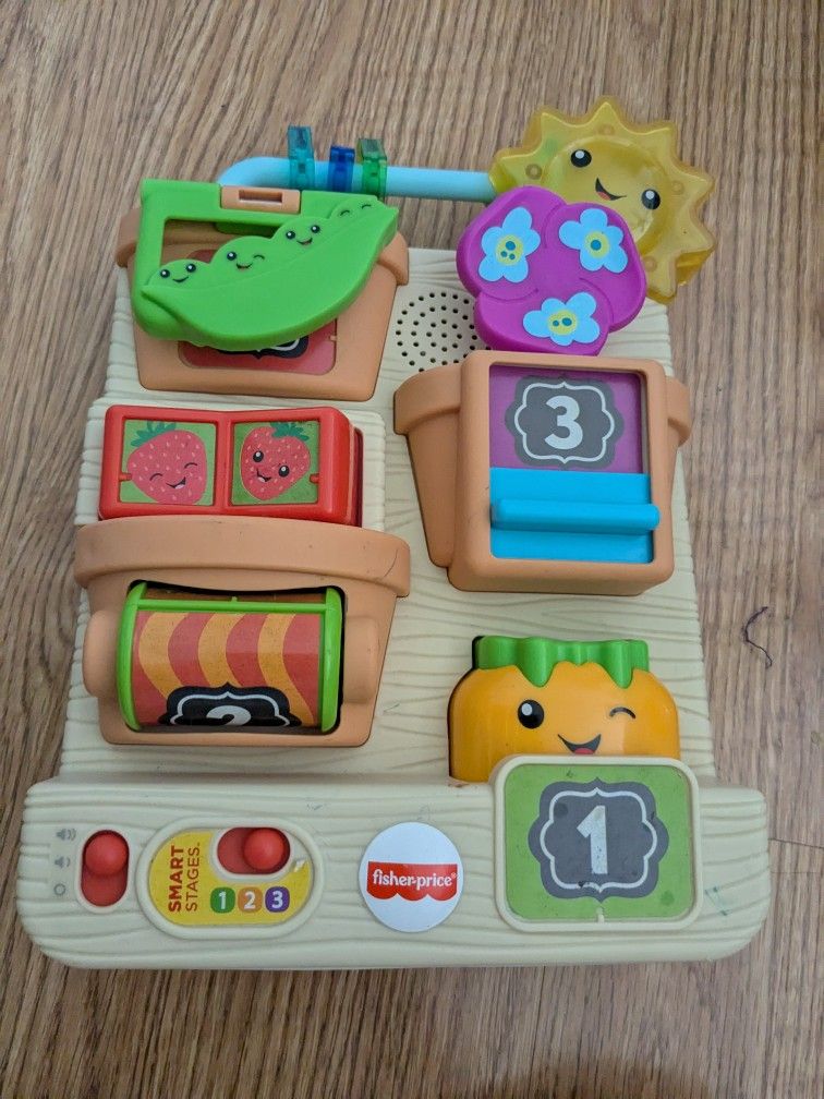 Baby Or Toddler Garden Learning Toy With Music