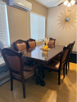 Vintage Dining Table and Chairs