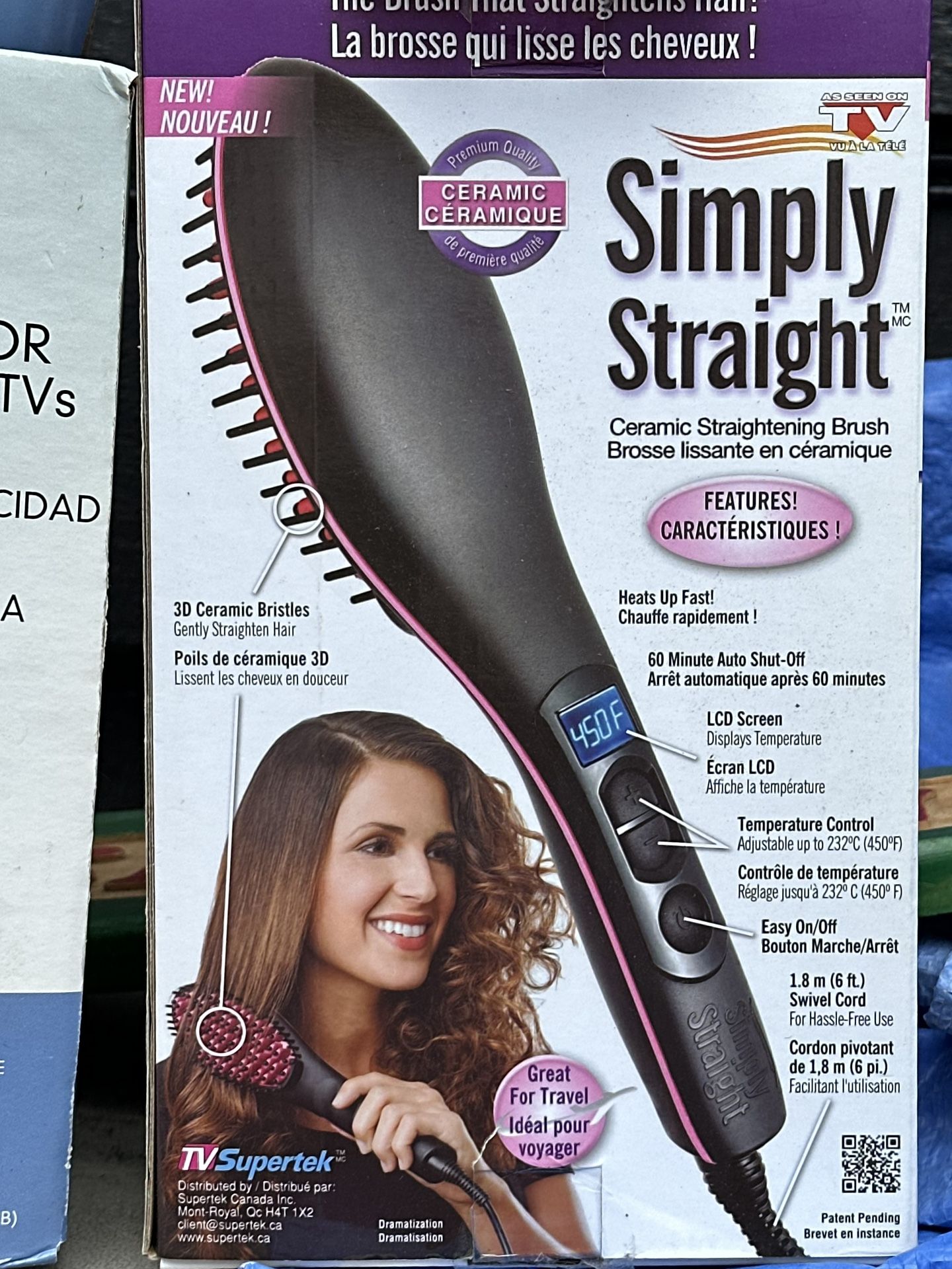 Simply Straight Ceramic Straightening Brush