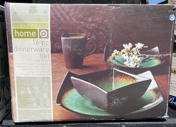 Target Home 16pc Dinnerware Set “Jade Moon”