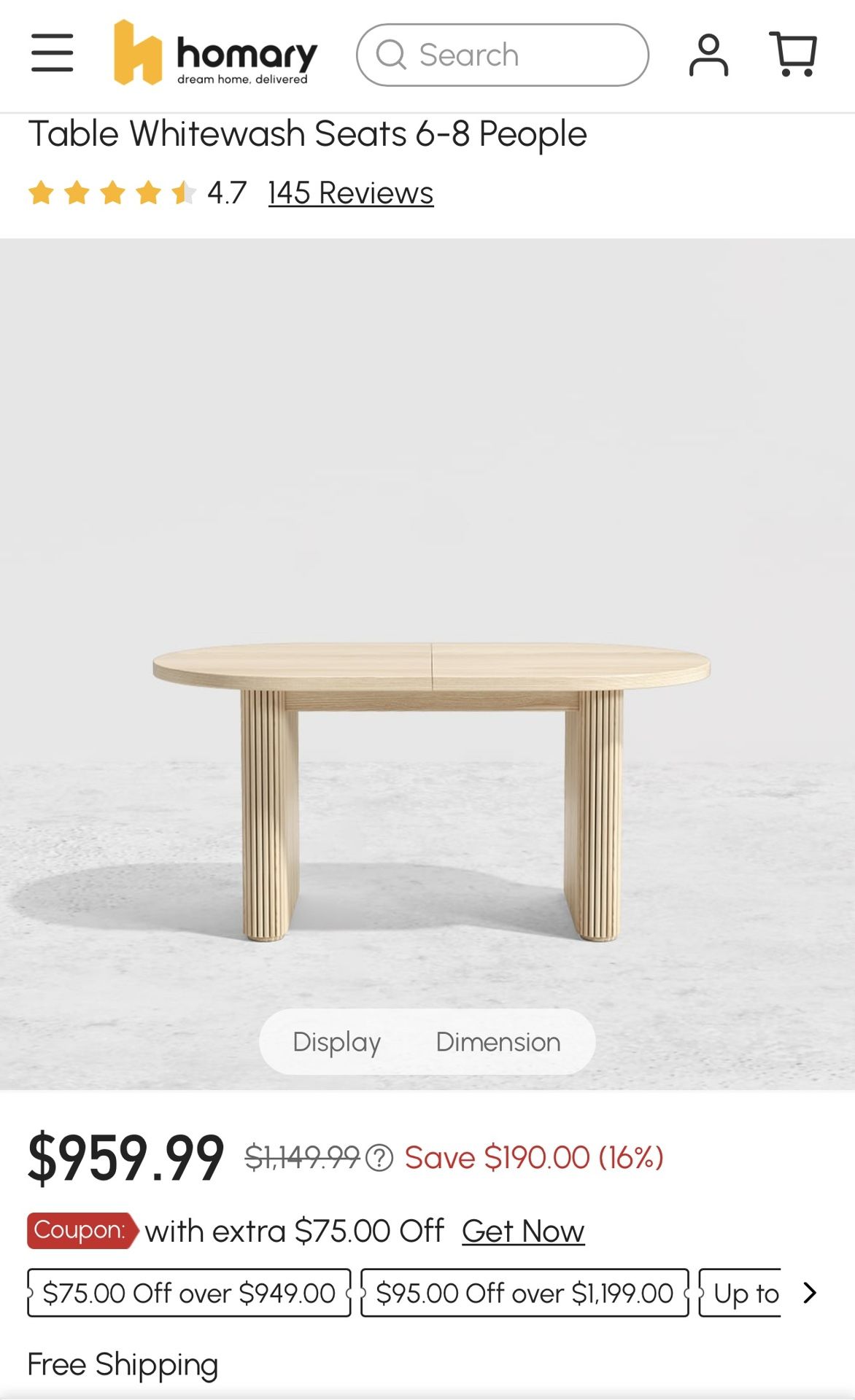 Dining Table