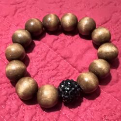 8mm Wood Beads Bracelet 
