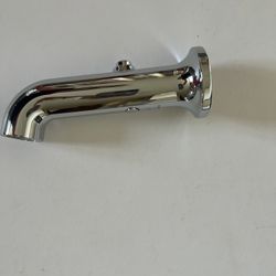 Pfister Round Modern Tub Spout With Diverter TBS-06SHWC Polished Chrome