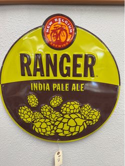 Metal Beer Sign - Ranger IPA