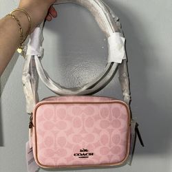 Coach powder pink Carey