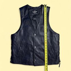 Authentic Harley-Davidson Genuine Motorclothes leather vest