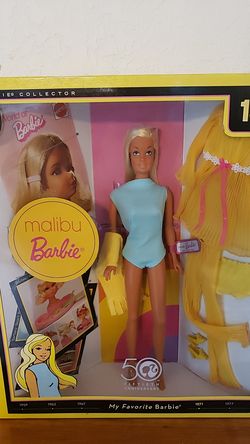 Malibu Barbie 1971 50th Collector Anniversary