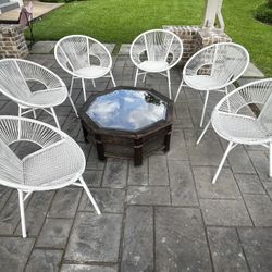 Patio Chairs + Table