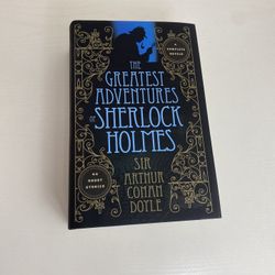 THE GREATEST ADVENTURES OF SHERLOCK HOLMES by Arthur Conan Doyle Hardcover