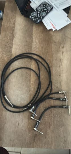 Instrument Cable and Patch/Pedal Cables
