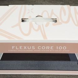 Klipsch Flexus Core 100 Powered 2.1 Channel Dolby Atmos Soundbar Walnut Brand New 