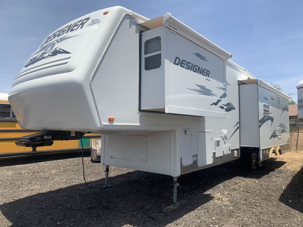 2008 JAYCO DESIGNER 36FT 5TH WHEEL WITH 3 BIG SLIDES LOOKS ...
