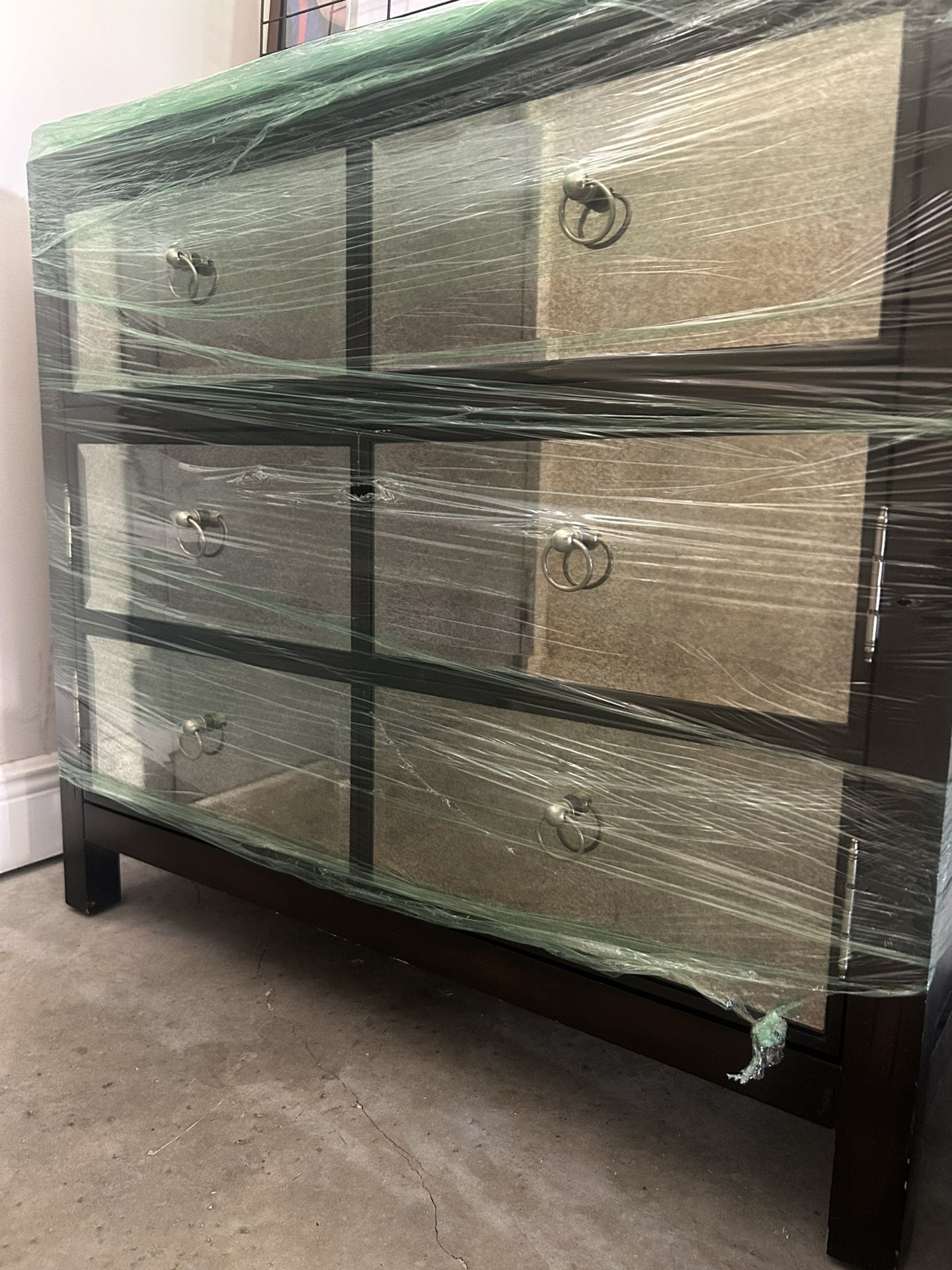 Mirrored Dresser