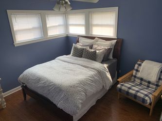 Queen Bed Frame and Box Spring