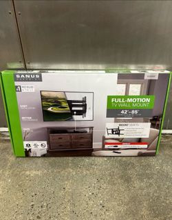 SANUS VuePoint Full-Motion TV Mount for TVs 42"-85" up to 120 lbs
