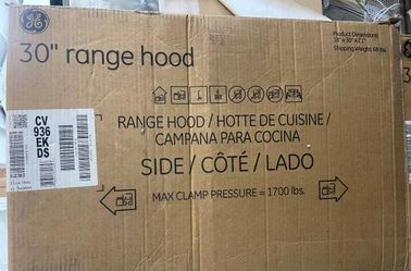 Bought & Did Not  Use GE 30" Range Hood MODEL # CV936EKDS