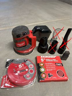 Milwaukee m18 Orbital Sander