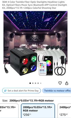 Fiber Optic Starlights