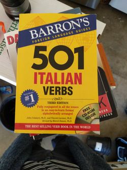 501 Italian Verbs Barron's 501 Verbs 3rd Edition