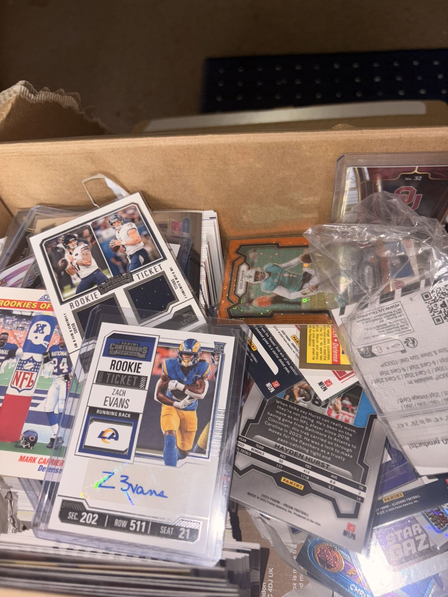4 Boxes Of Football And Basketball Cards