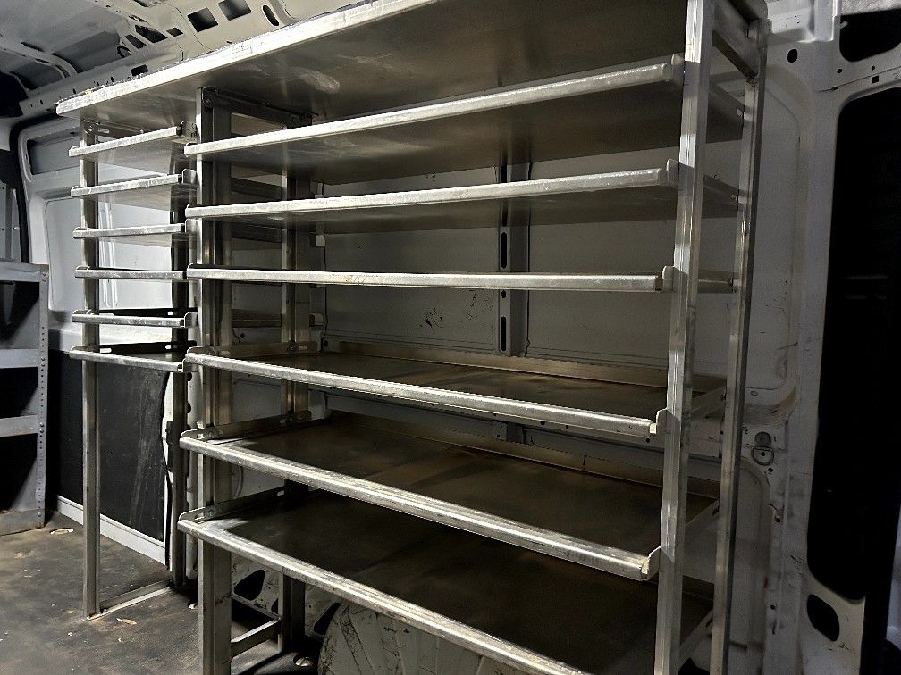 Custom Aluminum Shelving Rack – Ram ProMaster 2500 (2019)