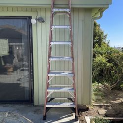 Werner 8ft - 12ft Ladder In Good Condition