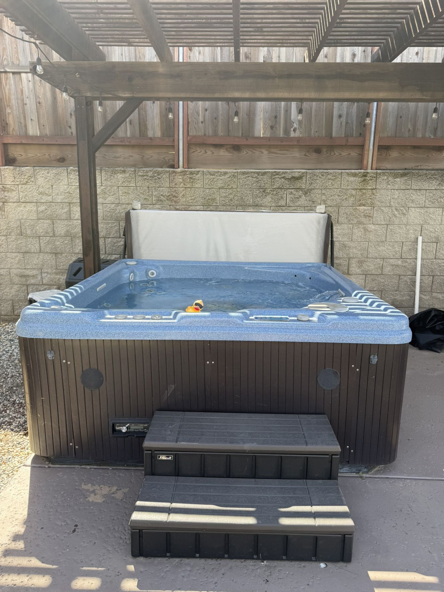 Keys backyard spa