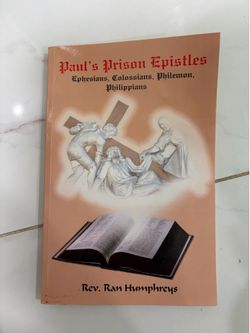 Paul's Prison Epistles by Ran Humphreys (2004, Trade Paperback)