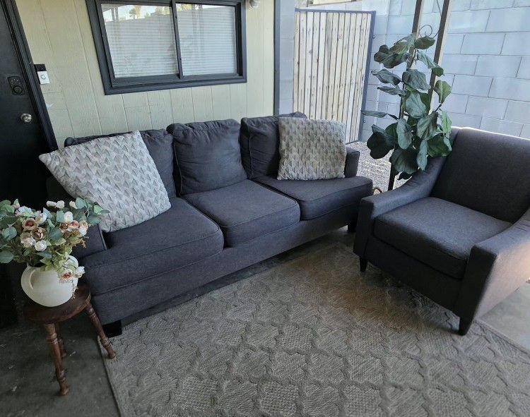 Couch With Pull Out Bed And Chair