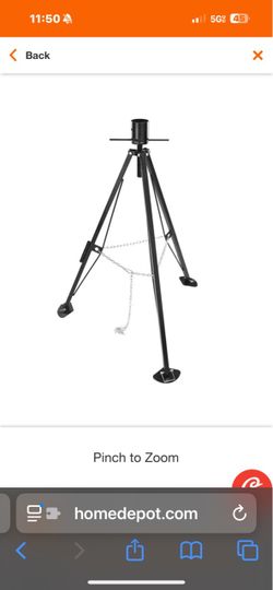 5th Wheel Tripod Stabilizer, 5,000 lbs. Load Capacity Tripod Fifth Wheel Stabilizer, 35 in.-57 in.