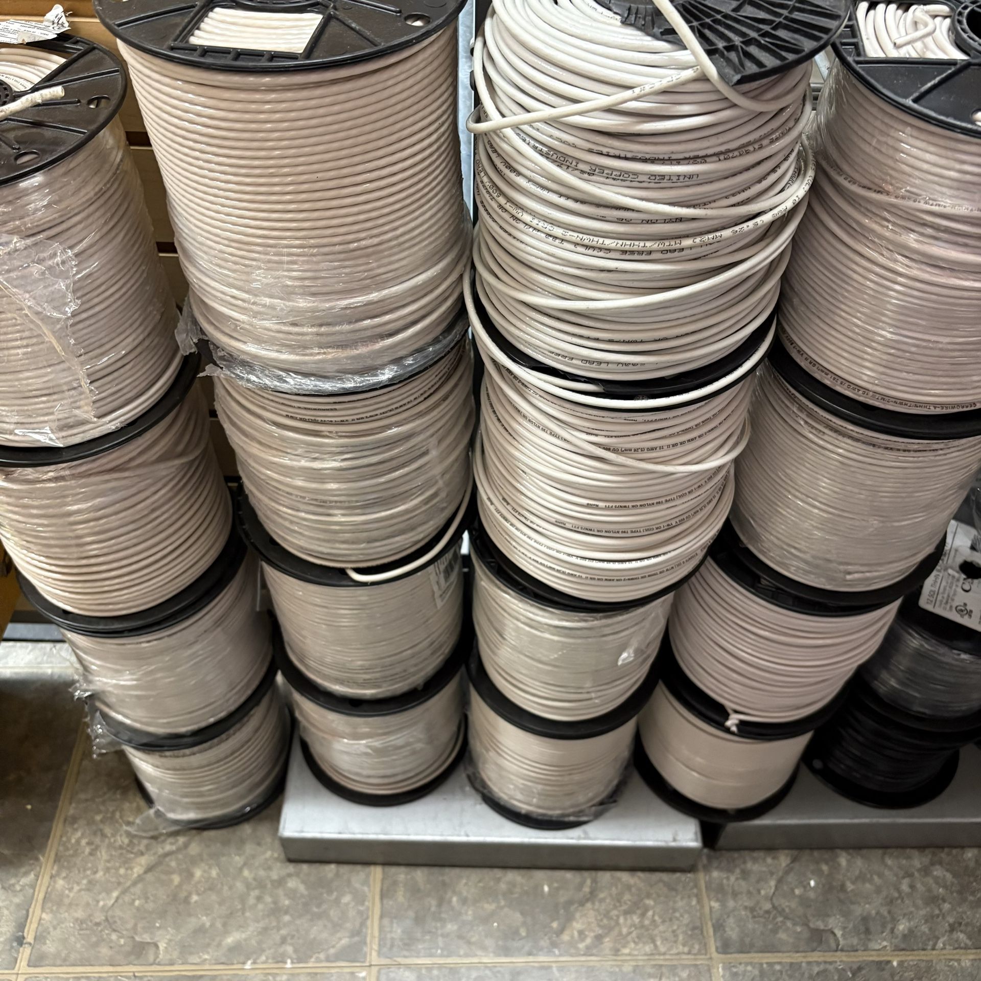 New Wire Cable # 10 500ft $120 Each One