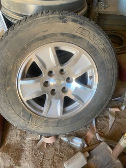 2016 Chevy Silverado Stock Rims & Tires