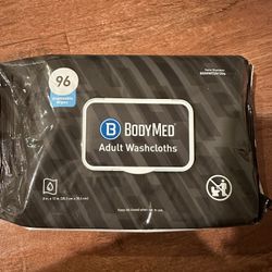 Adult Incontinence Washcloth Wipes 96 Count